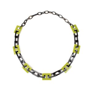 ネックレス ウィンドウ / グリーン 90cm [N018G]