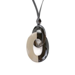ペンダント オーバル・ミニ / カーキ [P074K]