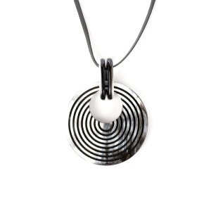 ペンダント スパイラル/ダークナチュラル [P064D]